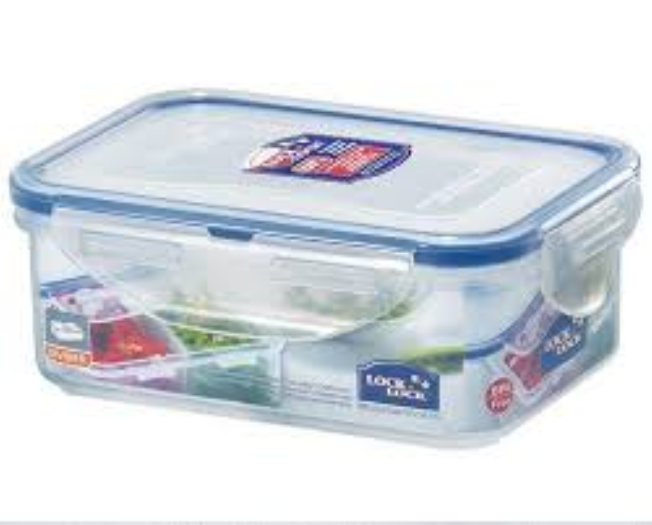 L & L RECTANGULAR SHORT FOOD CONTAINER 460ML